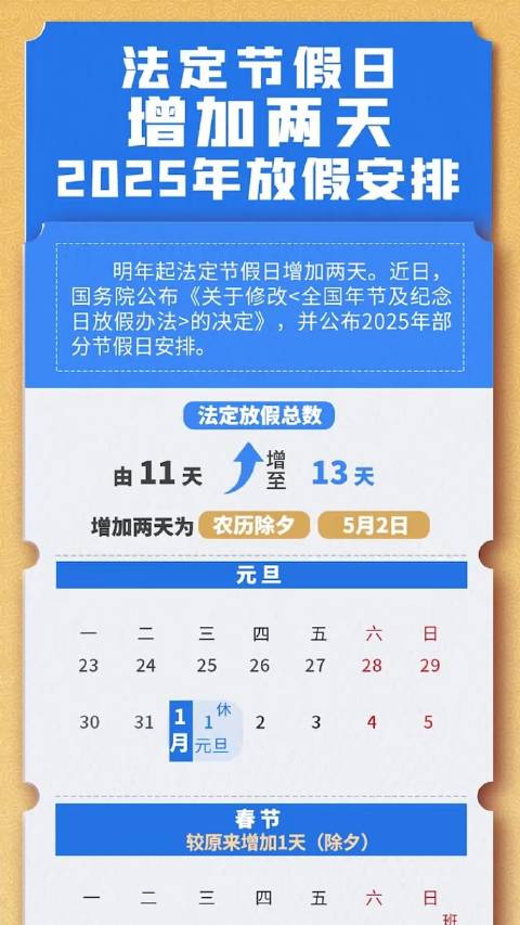 明年连续四个月无法定节假日，一场别样的生活挑战