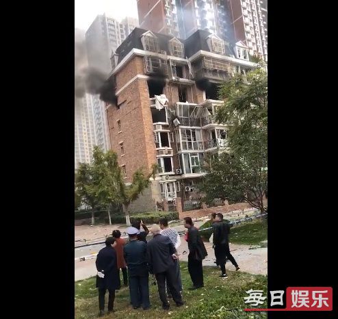 湖南一大楼爆炸，住户被巨响震醒