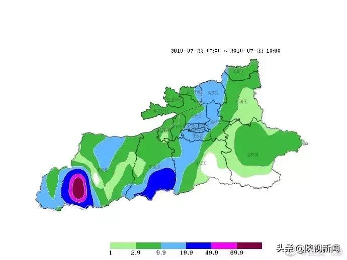 西安的雪下出东北的气势